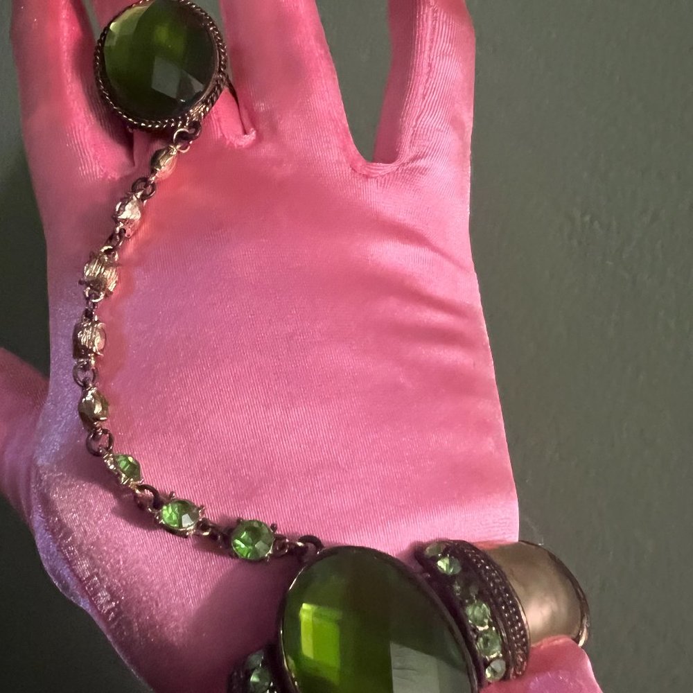 Ornate Bracelet & Ring Combo